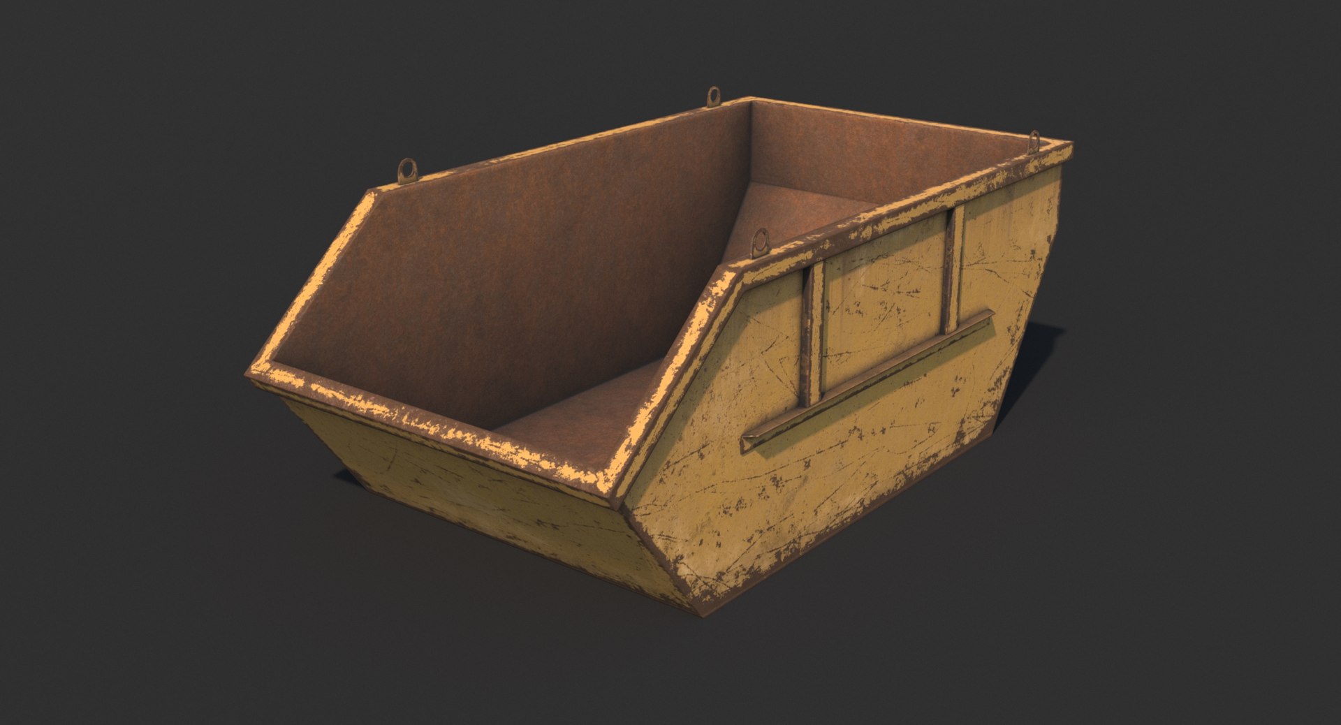 Trash Container Skip 3D Model - TurboSquid 1435773