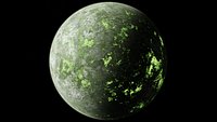 8K Alien Radioactive Planet 3