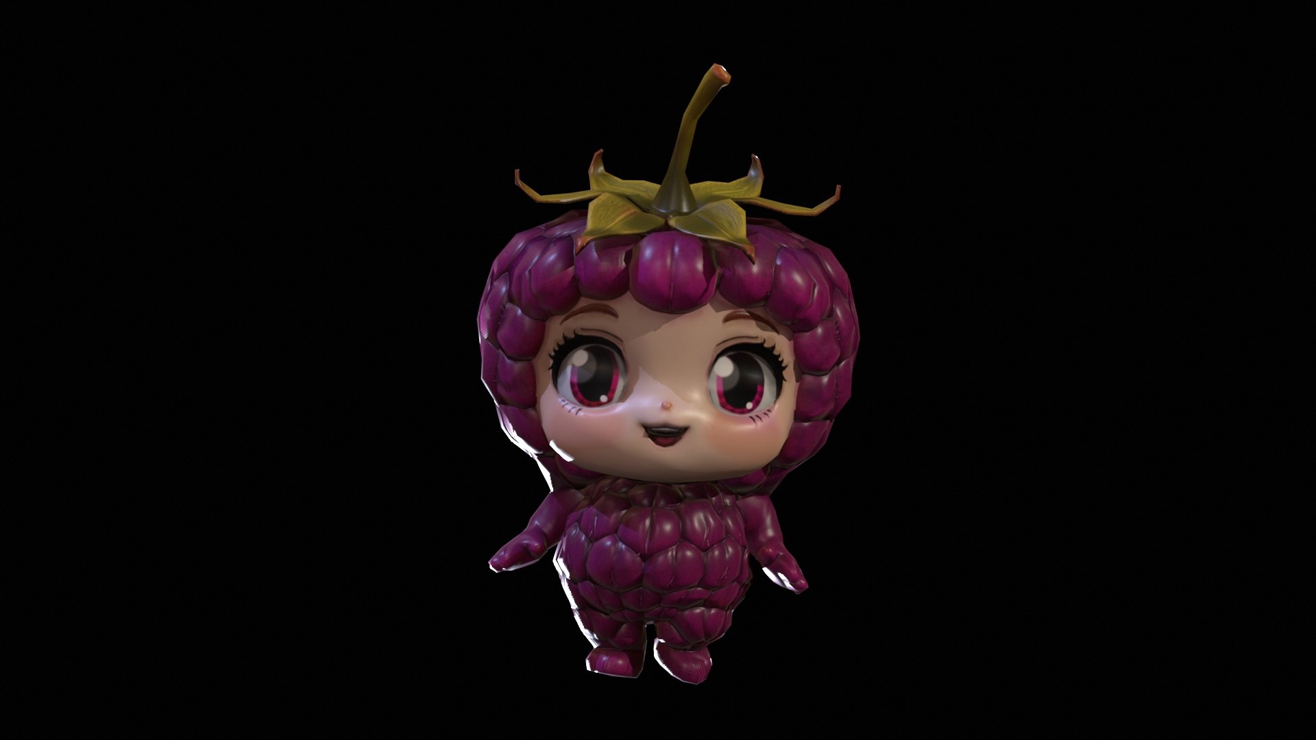 Chibi  Fruit Raspberry 3D model https://p.turbosquid.com/ts-thumb/kn/vRbsMQ/nh/30_004/jpg/1777813057/1920x1080/fit_q87/e94105cadb1f75c431b936e17273e247393b5005/30_004.jpg