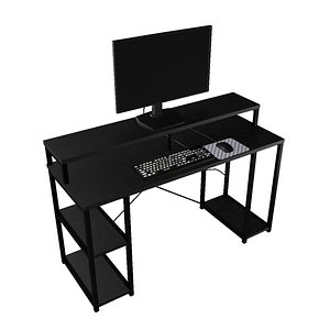 3D model Pc Desk Setup