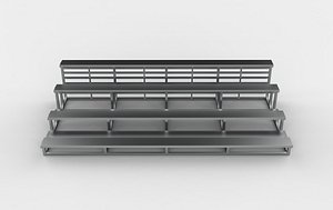 grandstand 3D model 3D