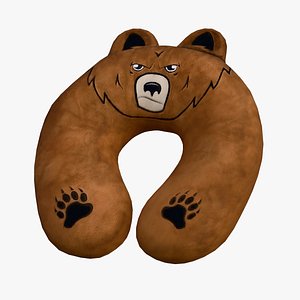 3D Neck Pillow model