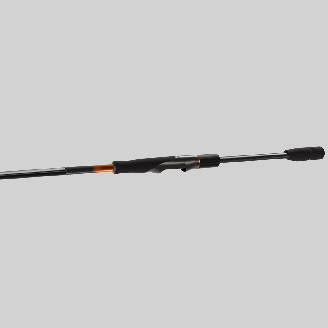 3D Model Realistic Fishing Rod - TurboSquid 2432369