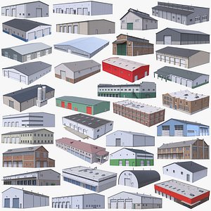 37 Industrial Buildings Collection