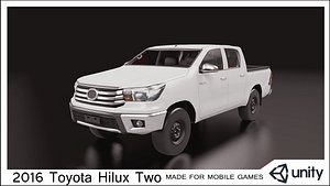 3D car mobile games model