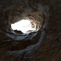 Realistic cave model n1