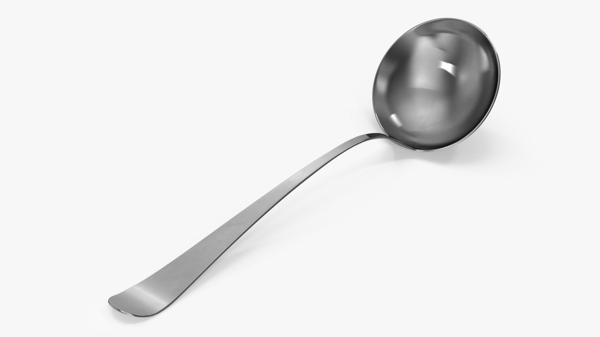 Kitchen Soup Ladle 3D model preview