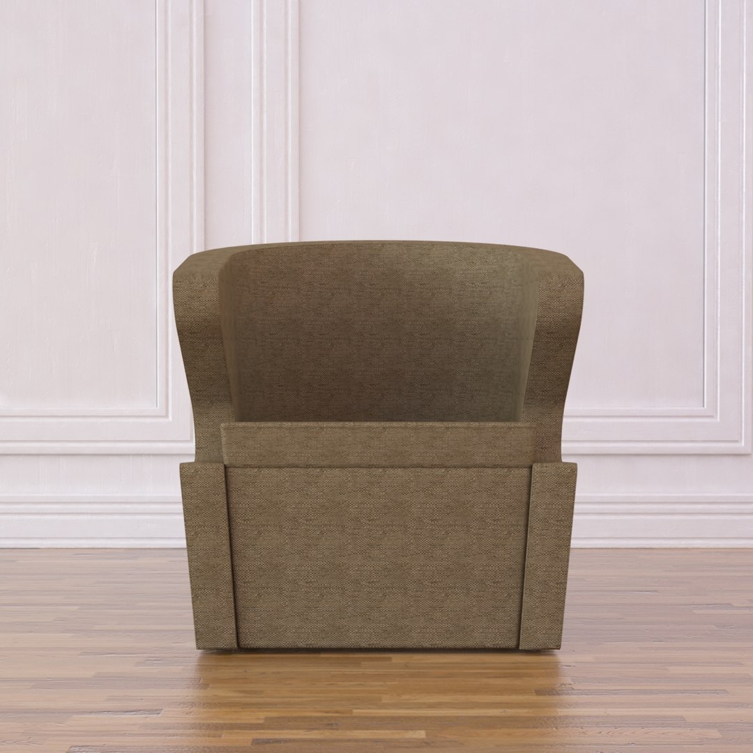 3d model lorae swivel chair