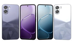 3D model Oppo A6t 4G All Colors