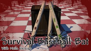 free 3ds mode baseball bat nails
