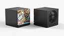 Valve Steam Machine with Sticker Panel