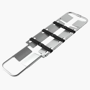 Scoop Stretcher 3D model