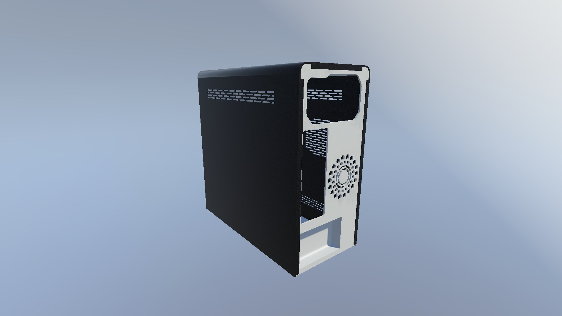 PC Case 3D Model TurboSquid 2068332