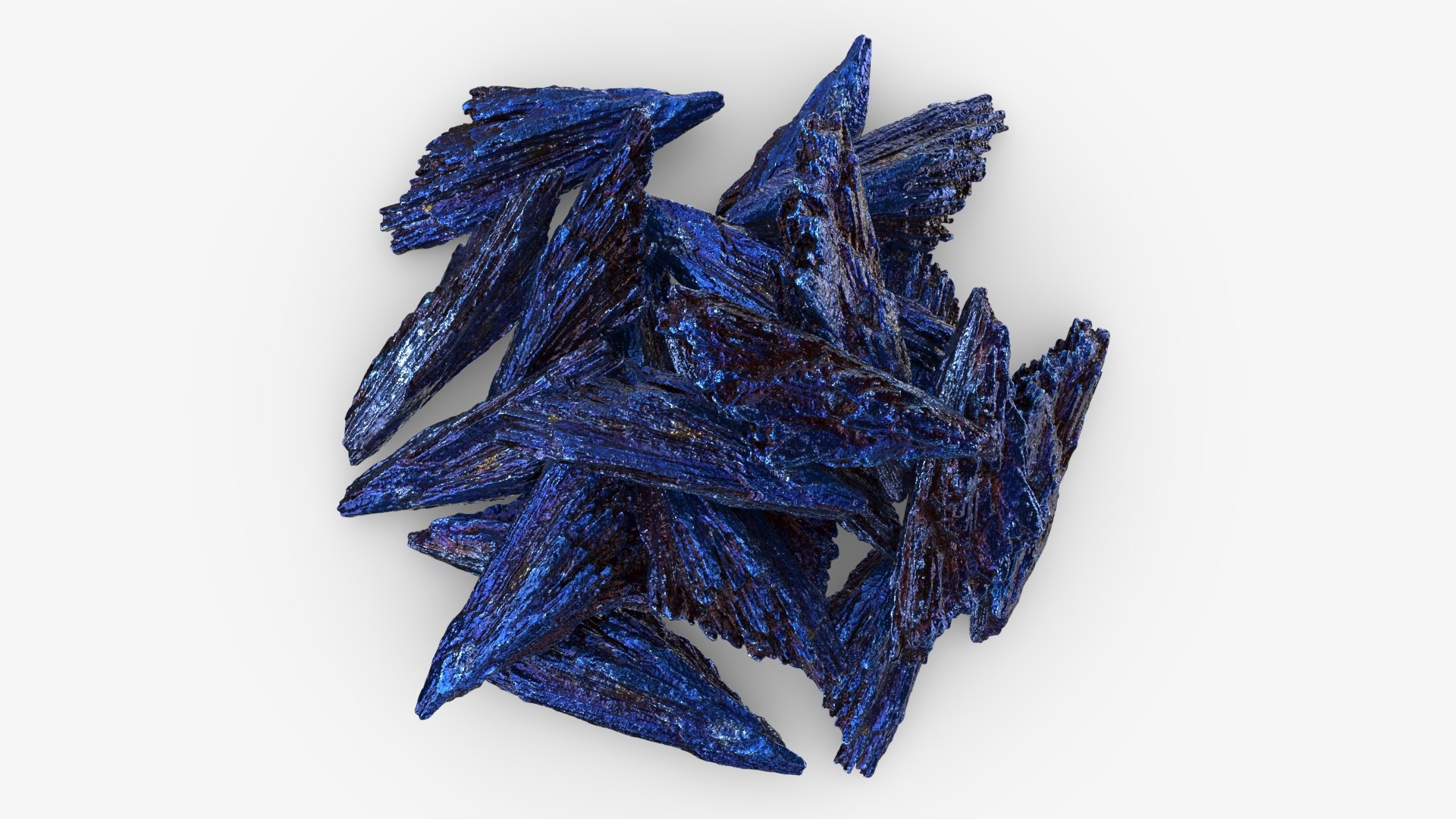 Natural Aura Blue Titanium 03 3D - TurboSquid 2356571
