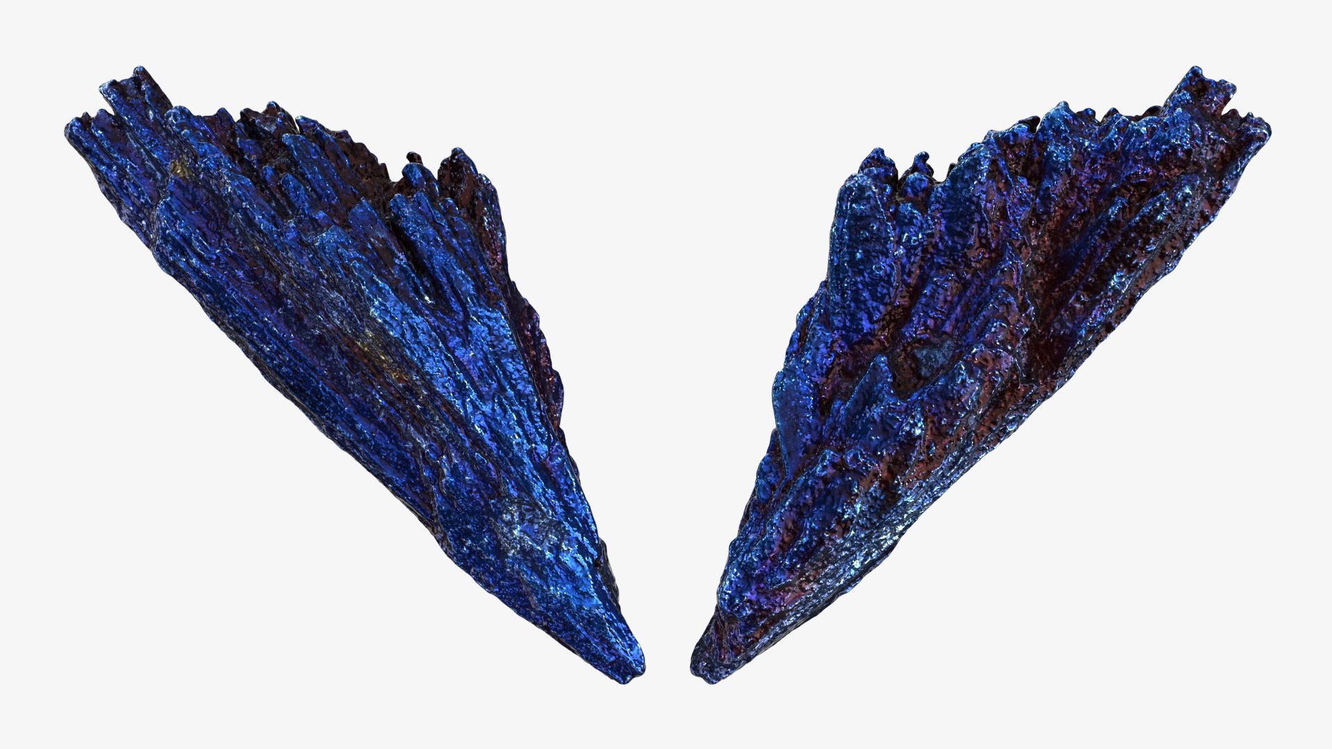 Natural Aura Blue Titanium 03 3D - TurboSquid 2356571