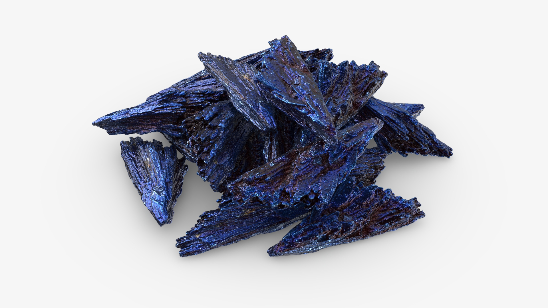 Natural Aura Blue Titanium 03 3D - TurboSquid 2356571