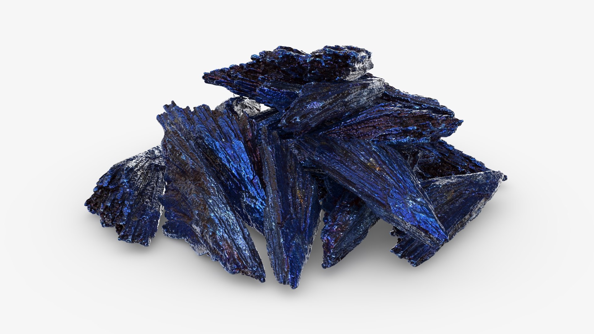 Natural Aura Blue Titanium 03 3D - TurboSquid 2356571