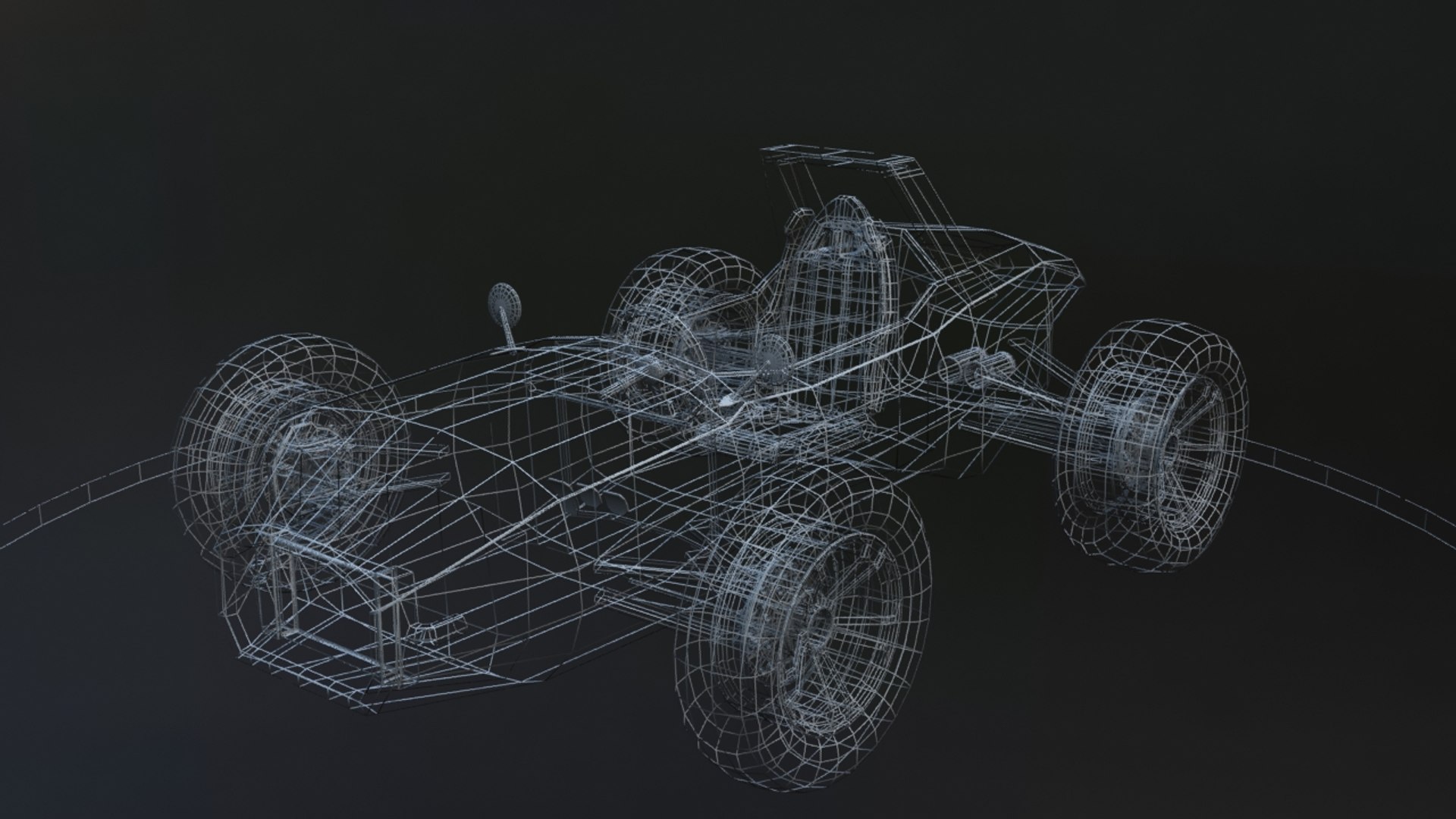 3d Model Of Formula Buggy Style