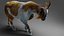 Fur Goat 01 Rigged in Blender