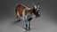 Fur Goat 01 Rigged in Blender