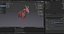 Fur Goat 01 Rigged in Blender