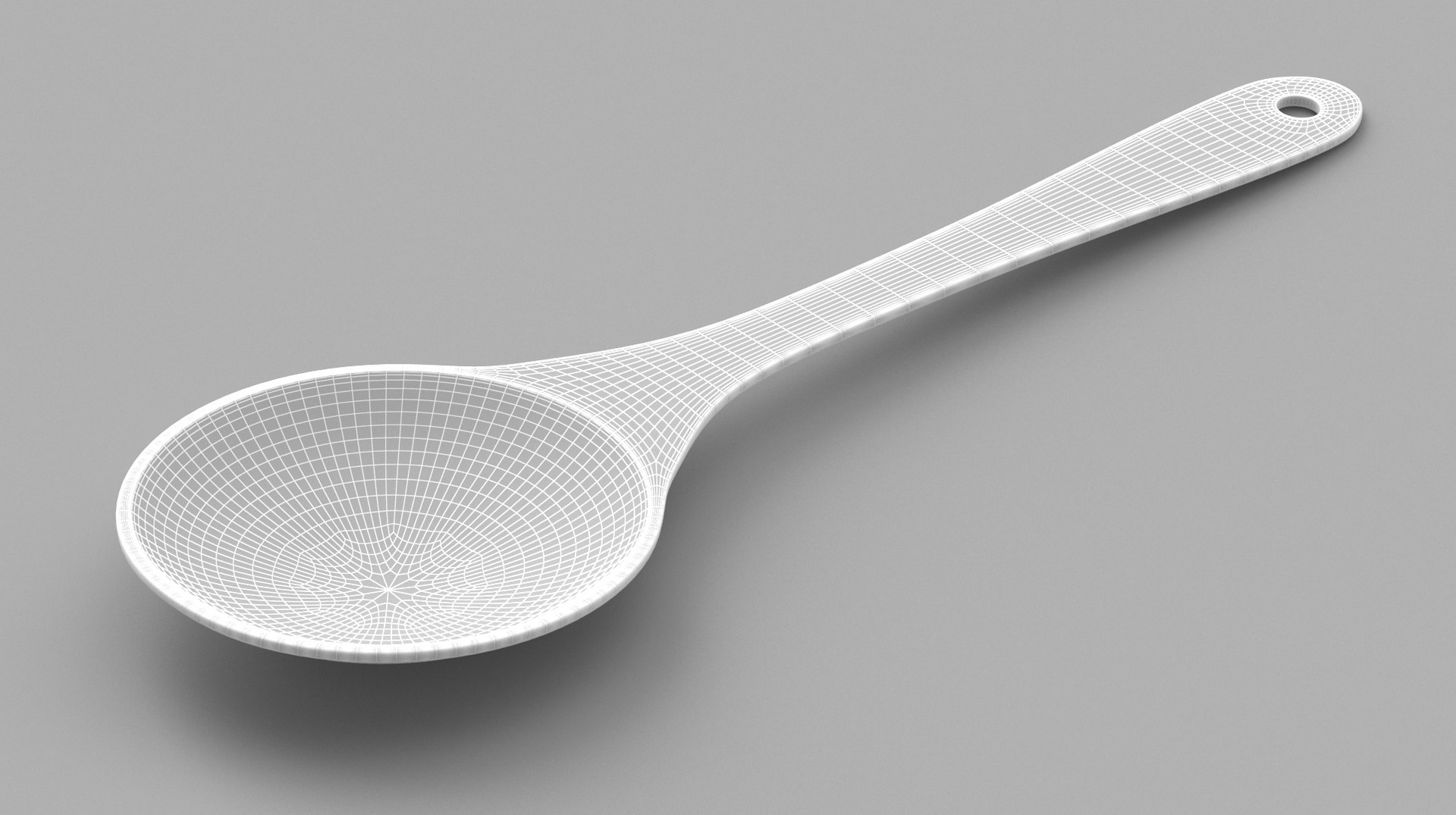 3D Wooden Kitchen Spoon Model - TurboSquid 2267645