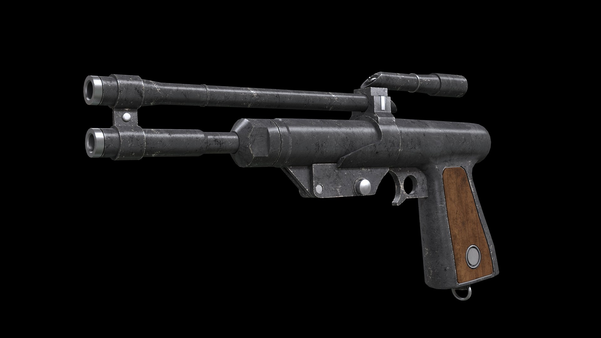 BLASTER PISTOL 3D Model - TurboSquid 1873341