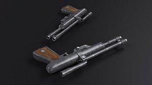 BLASTER PISTOL 3D model