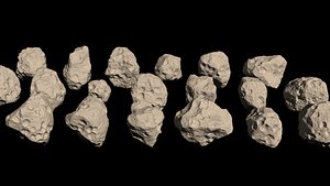 Meteors HD Pack - 21 pieces model