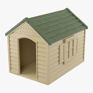 house dog 3D model