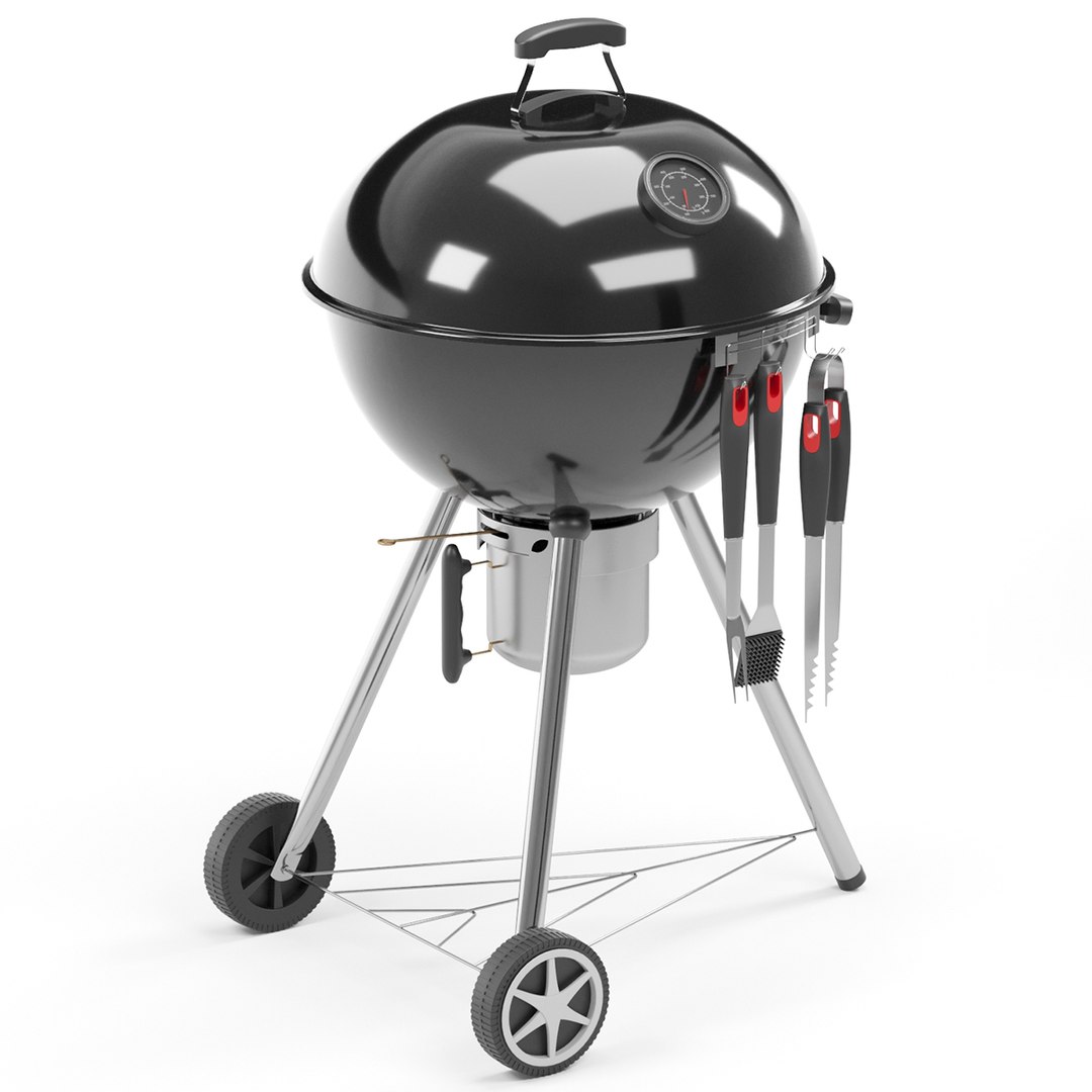 3D CHARLES BBQ Model - TurboSquid 2388128