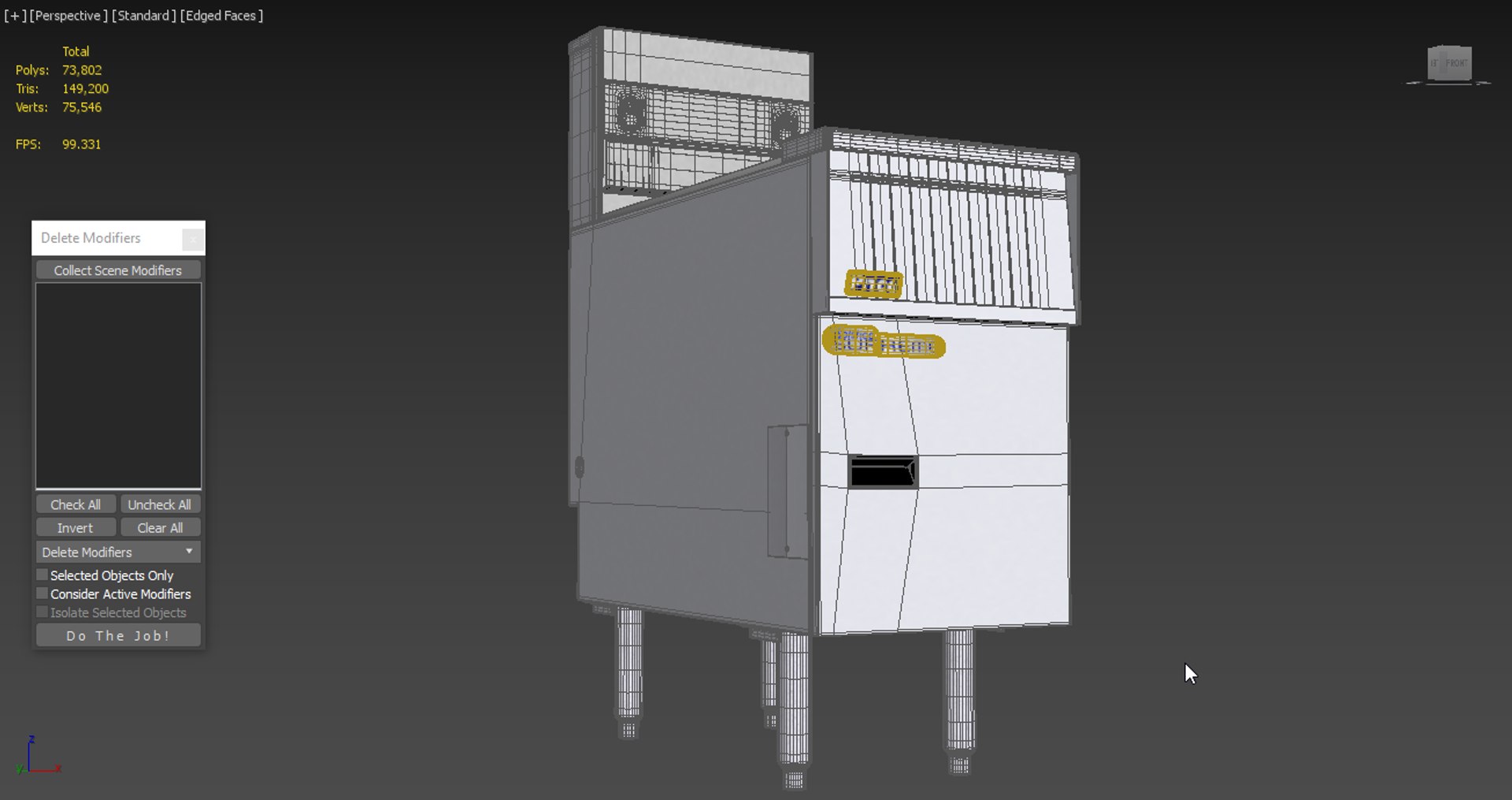 3D Pitco SSH55 SOLSTICE Supreme Gas Fryer Model - TurboSquid 2088895