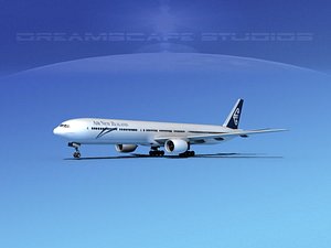 boeing 777-300 3d 3ds