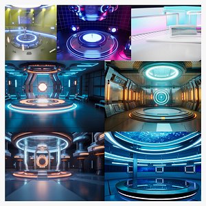 UE5 Virtual Stage Collections model