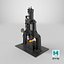 Vintage Industrial Steam Hammer
