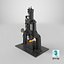 Vintage Industrial Steam Hammer
