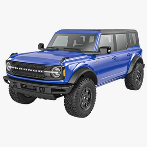 3D Ford Bronco 4-door