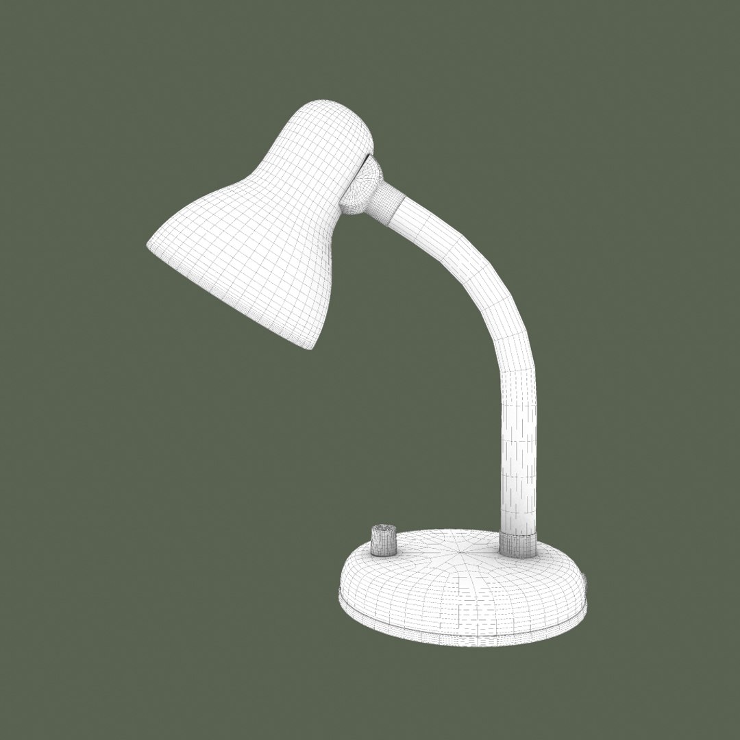 study lamp 3d model
