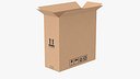 Cardboard Box 50x20x50 Half Open