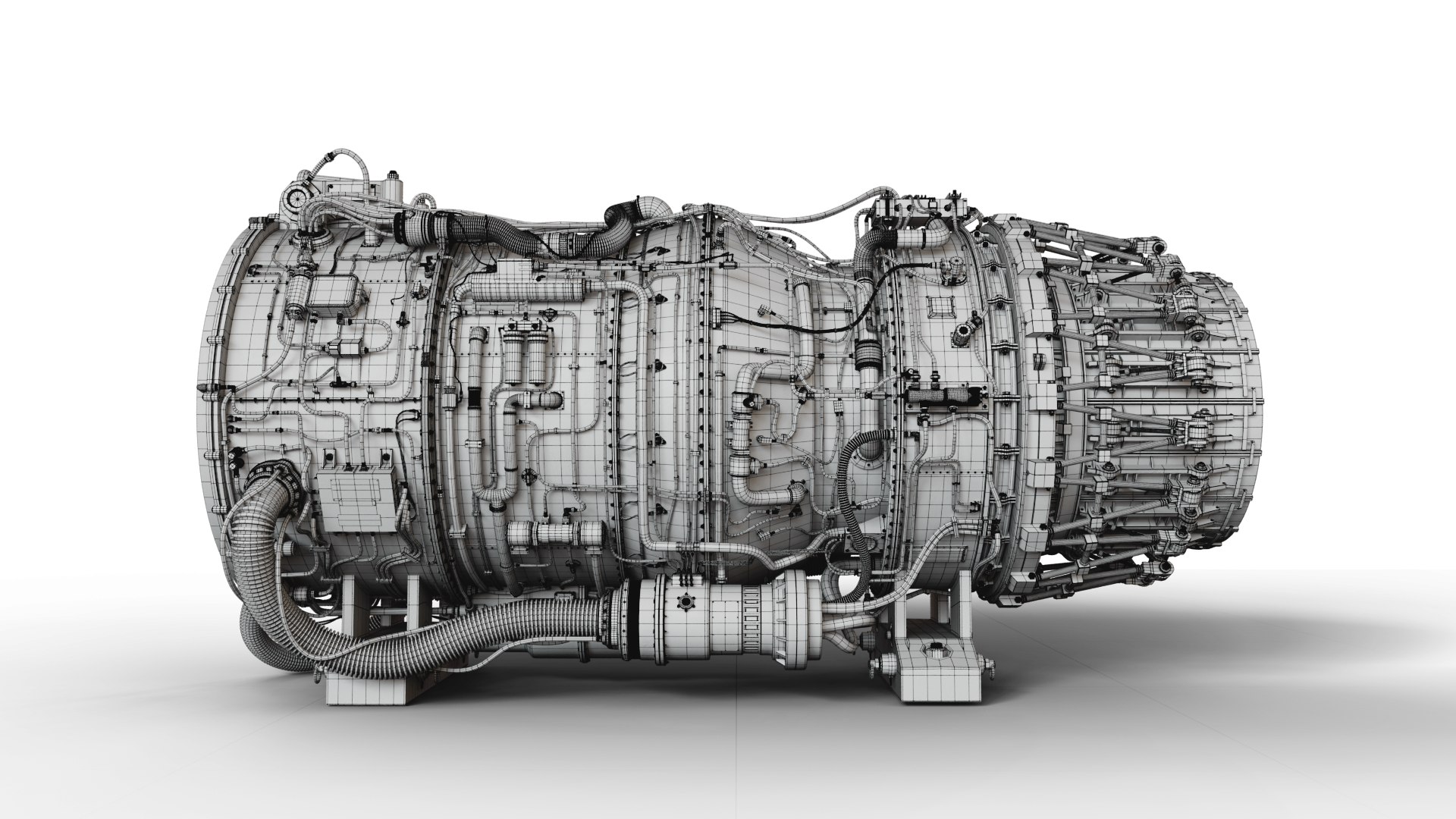 Jet Engine Model - TurboSquid 2522089