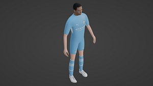 3D Soccer Player - Manchester City