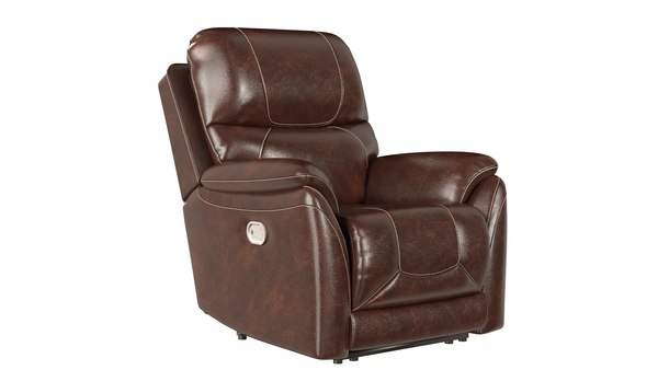 3D Leather armchair model