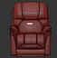 Leather armchair