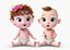 Cartoon Familie V4