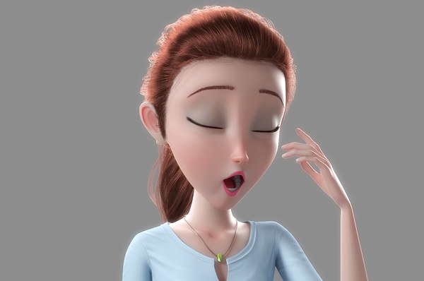 3D модель Мультфильм Семья V4 - TurboSquid 1291435