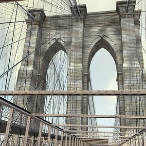 3d brooklyn bridge