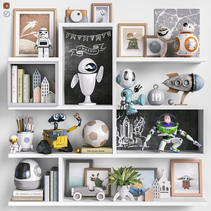 3D Toys decor and furniture for the nursery 119