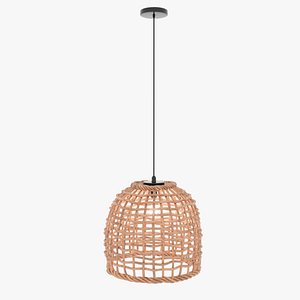 Wicker Pendant Lamp model