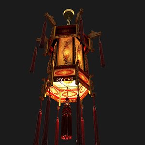 Chinese Palace Lantern model