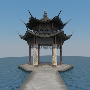 Chinese Japanese Pagoda